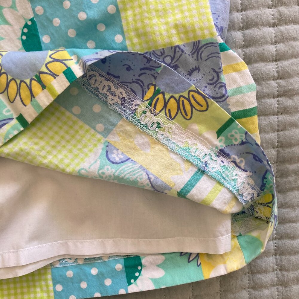 Lilly Pulitzer White Label Patchwork Mini Skirt S… - image 6